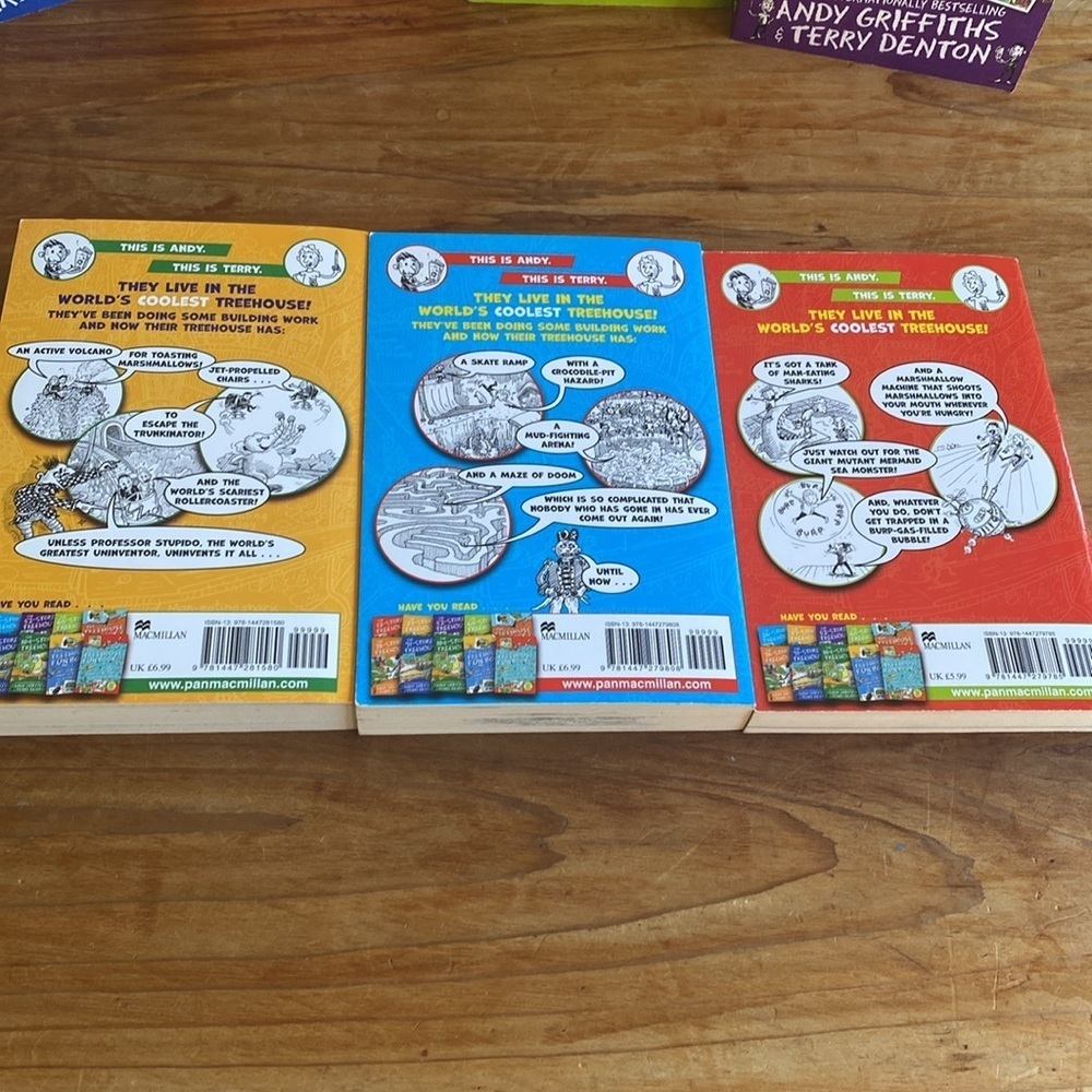 7 x Softcover “Treehouse” Chapter Books - Picture 5 of 7